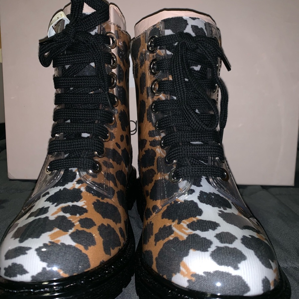 Sergio Rossi cheetah jelly boots TPR! - Picture 7 of 10